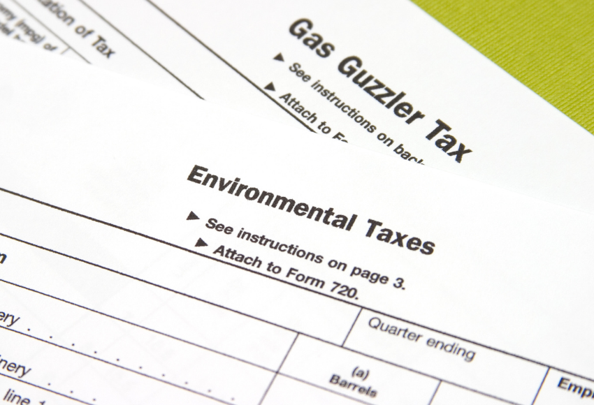 Environmental Taxes paper form